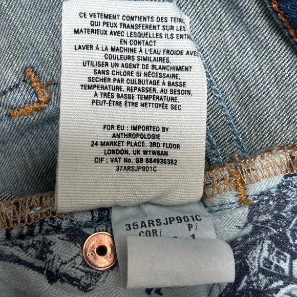 Anthropologie Pilcro and the Letterpress Women's Serif Skinny Jeans - Picture 14 of 15